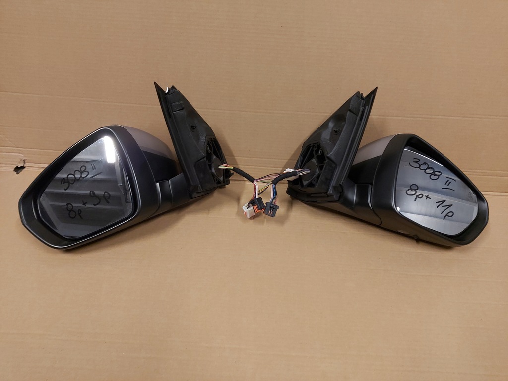 фото №1, Peugeot 3008 ii дзеркало ліва 8+9