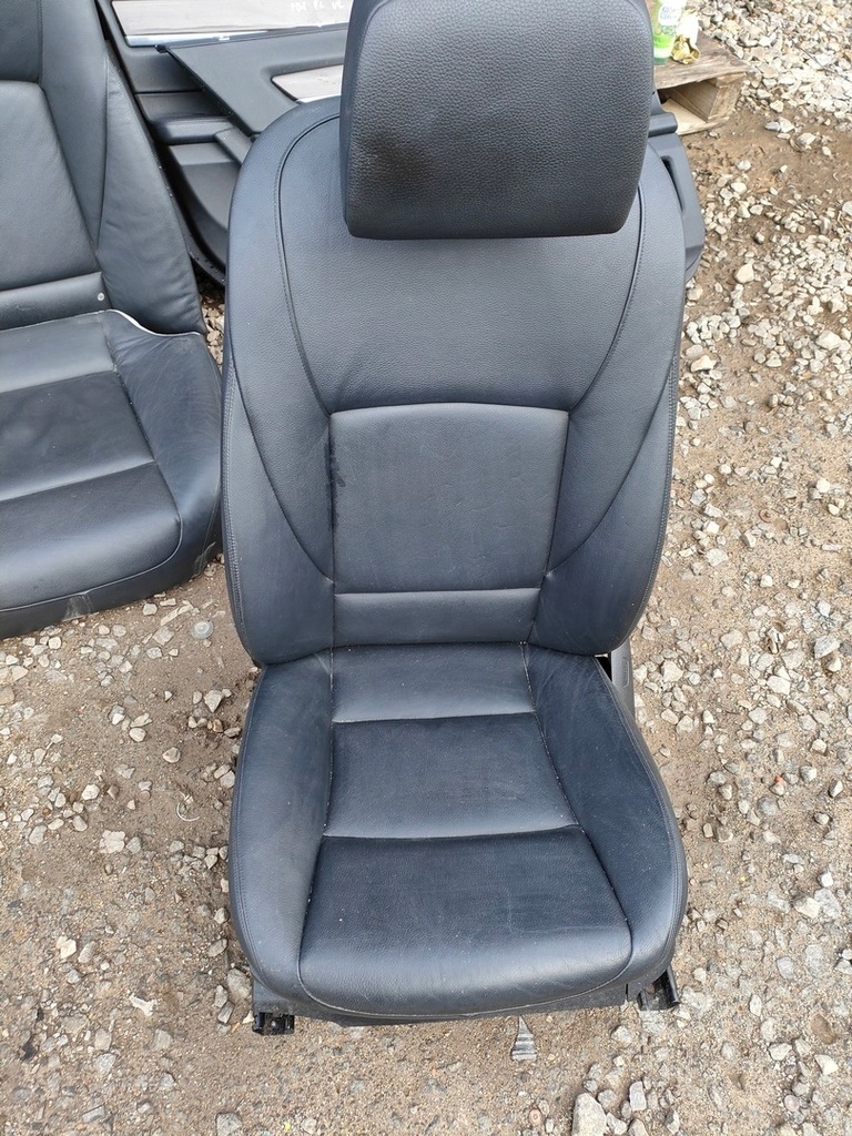 фото №13, Bmw f01 сиденья заднее сиденье обшивки комплект uk