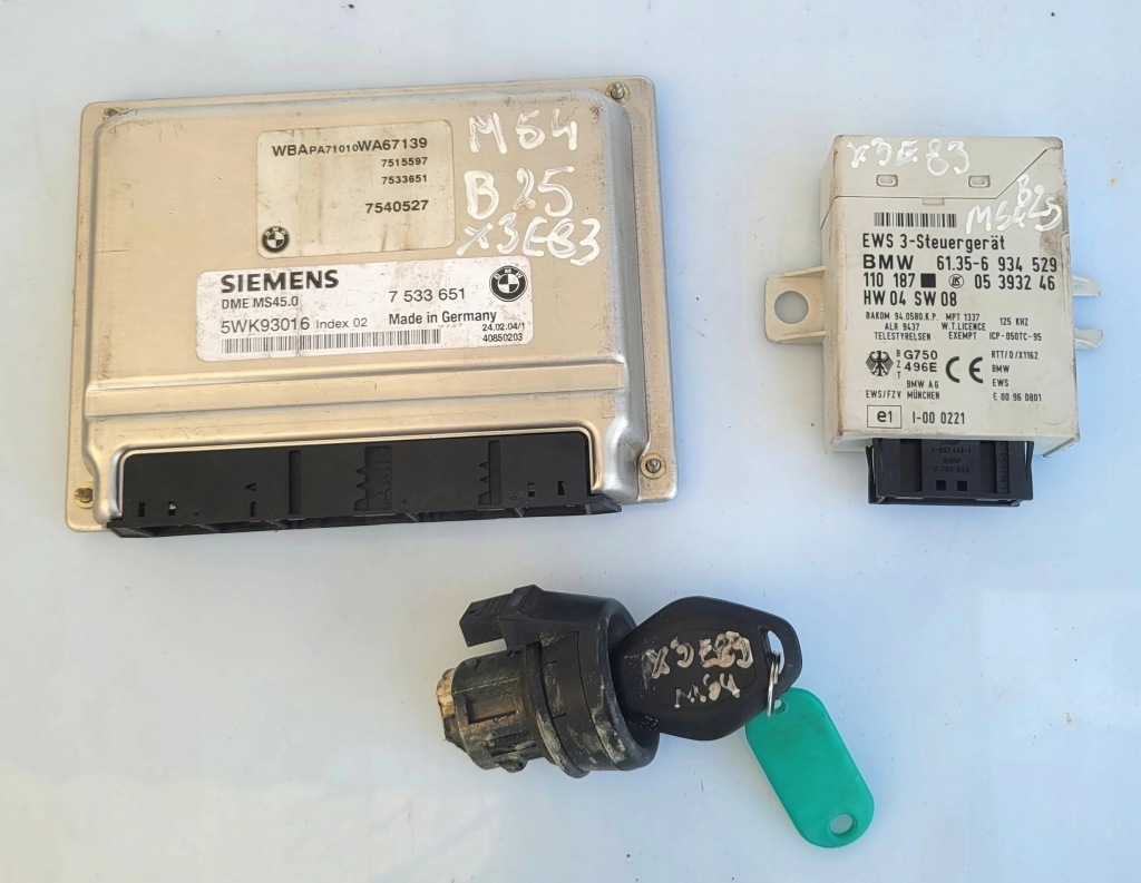 фото №1, Набор стартовый ews bmw x3 e83 m54b30 3.0b 7533651