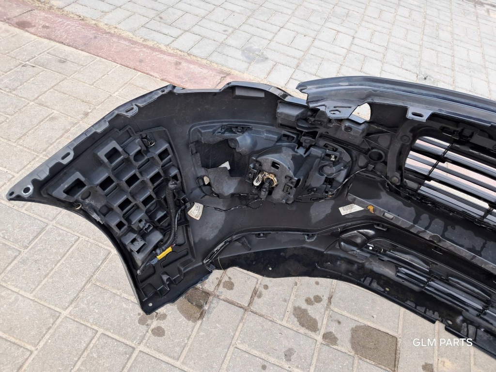 фото №16, Peugeot 3008 i lift бампер передний kompletny чёрный ktv ryski