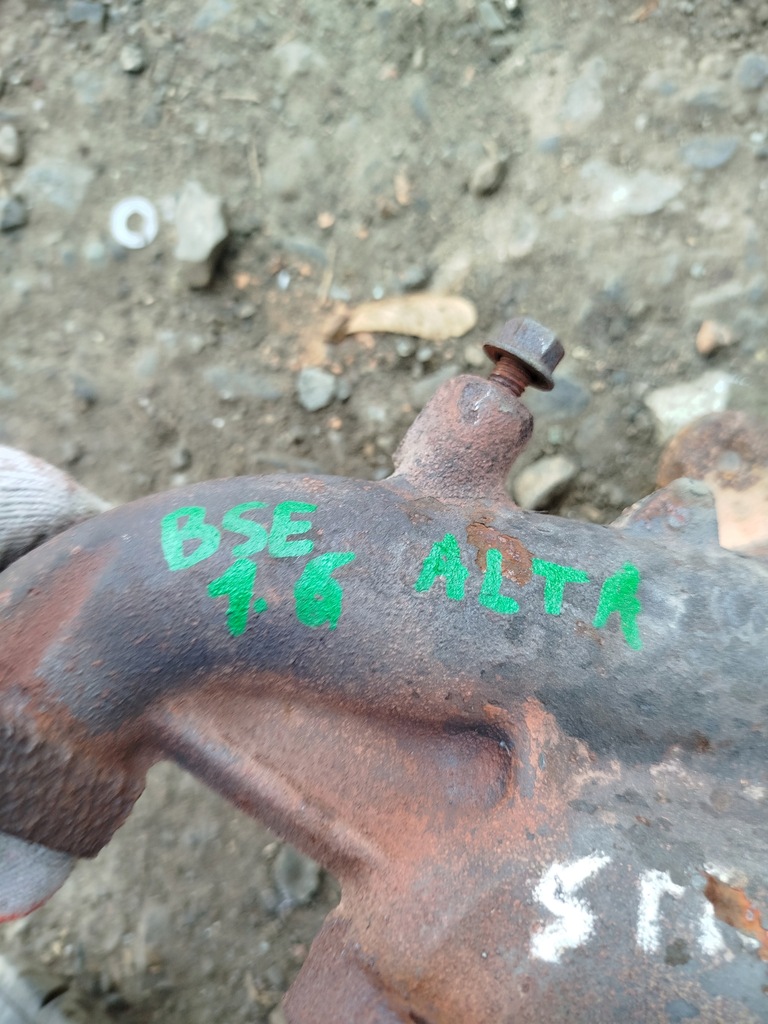 фото №5, Коллектор выпускной vw golf 5 altea toledo 3 1.6b bse 06a253033as