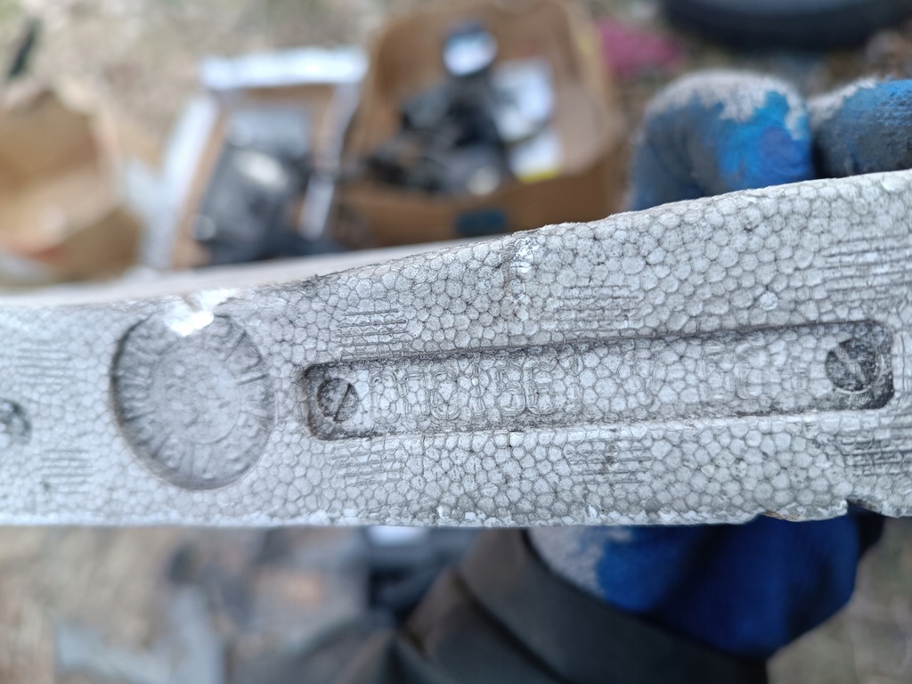 фото №12, 0001661v004 smart fortwo 450 i lift пена абсорбер бампера перед