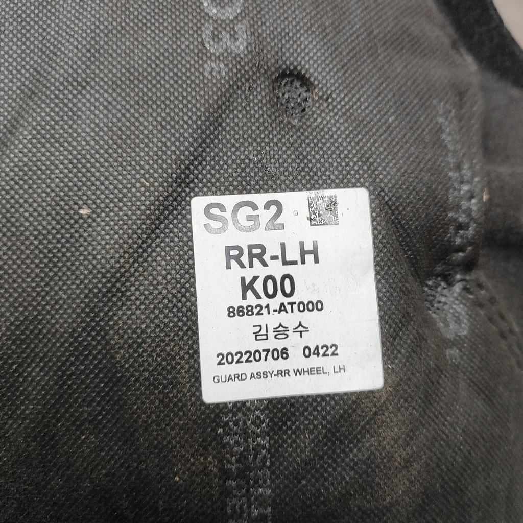 фото №6, Kia niro 2023 ліва сторона підкрилок задні