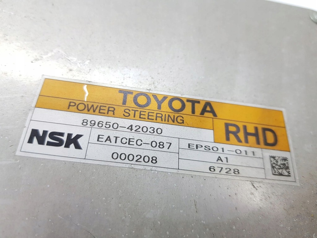 фото №7, Toyota rav 4 xa30 2006 модуль / блок управления усилителя руля