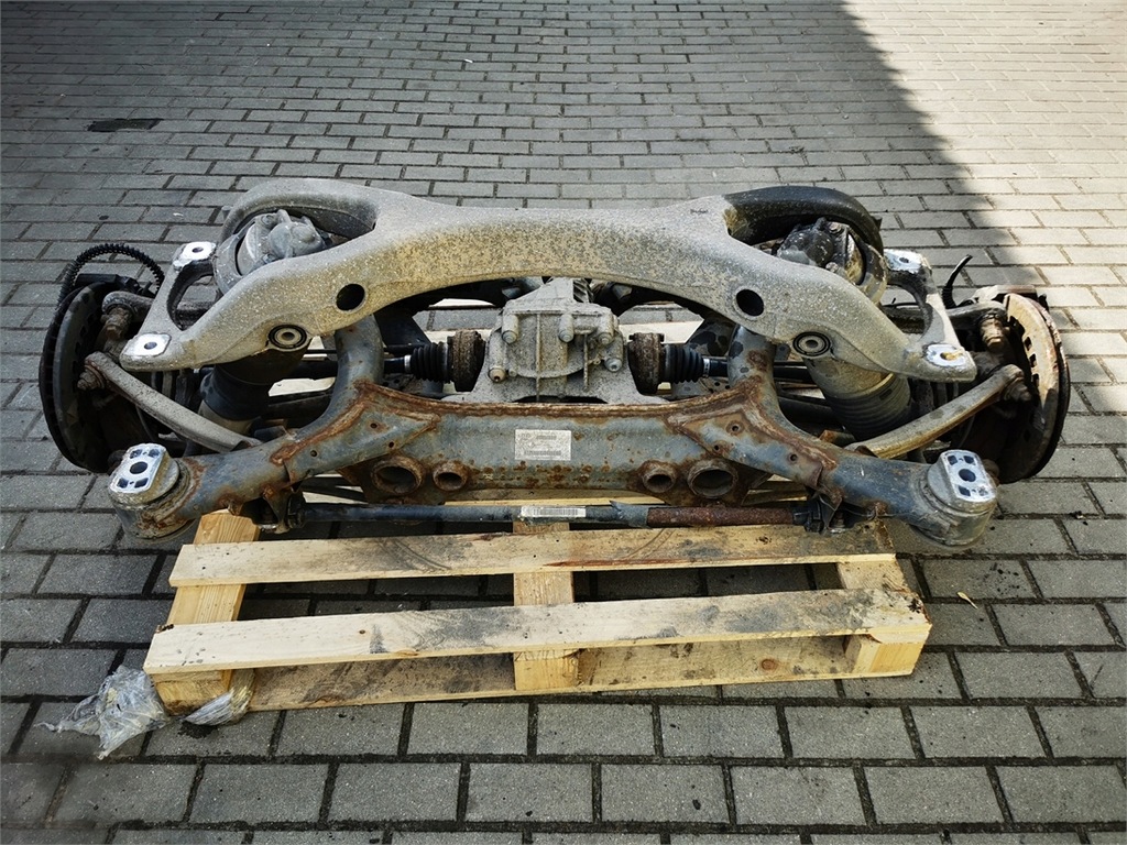 фото №5, Audi q7 4l 05-10 3.0 tdi полный подвеска задняя