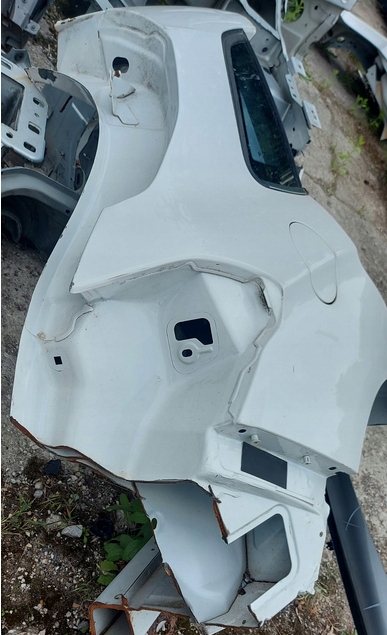 фото №6, Citroen c4 ii чверть крила обшивка правий задня