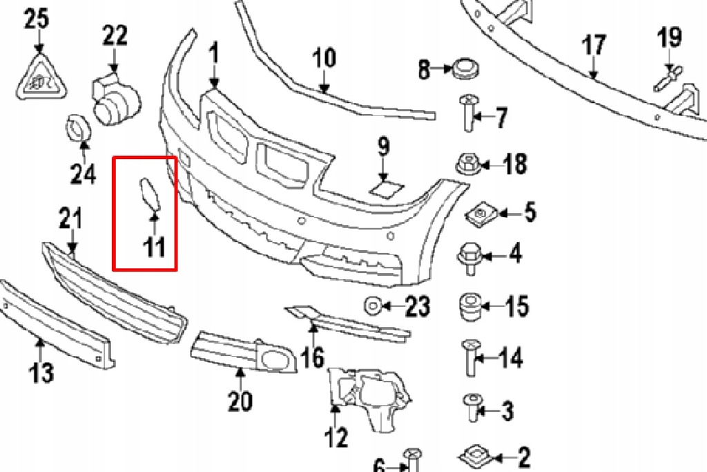 фото №10, Bmw 1 e82 передний бампер m защита фаркоп буксировочный 51117892595 оригинальный
