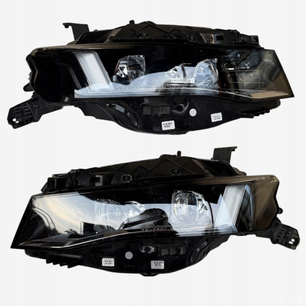 Купить Фара левая правая фары передние комплект peugeot 508 2 full led 2023 год