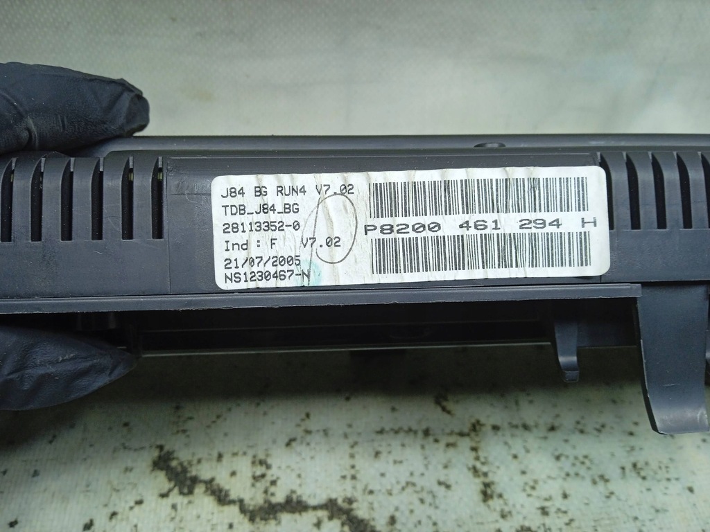 фото №4, Лічильник дисплей 281133520 renault scenic ii