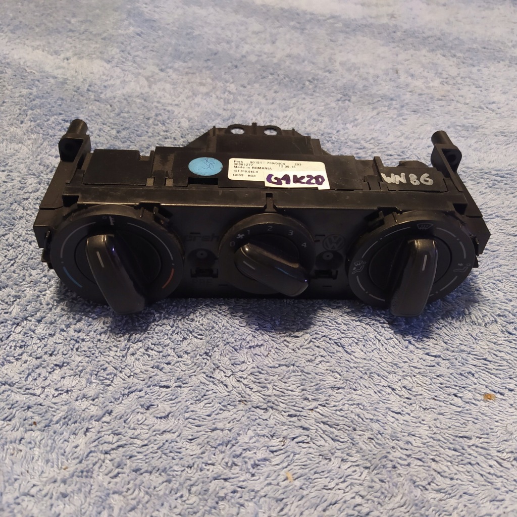 фото №1, Панель управление вентиляция skoda citigo 1st819045h