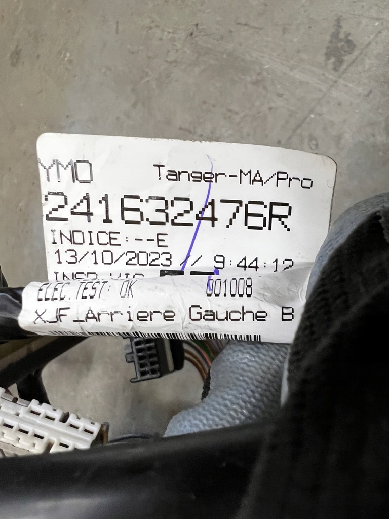 фото №15, Джгут салону стіни перегородки dacia sandero iii 1.0 tce lpg eco-g