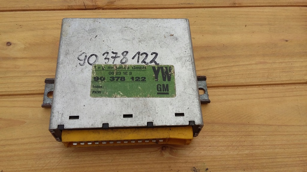 фото №1, Блок керування модуль сигналізація opel vectra calibra astra f 90378122