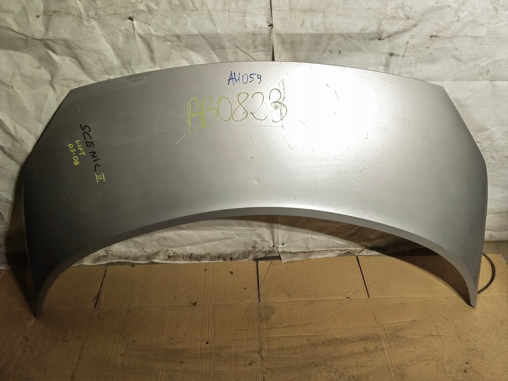 фото №1, Капот кришка двигуна renault scenic ii lift 05-08