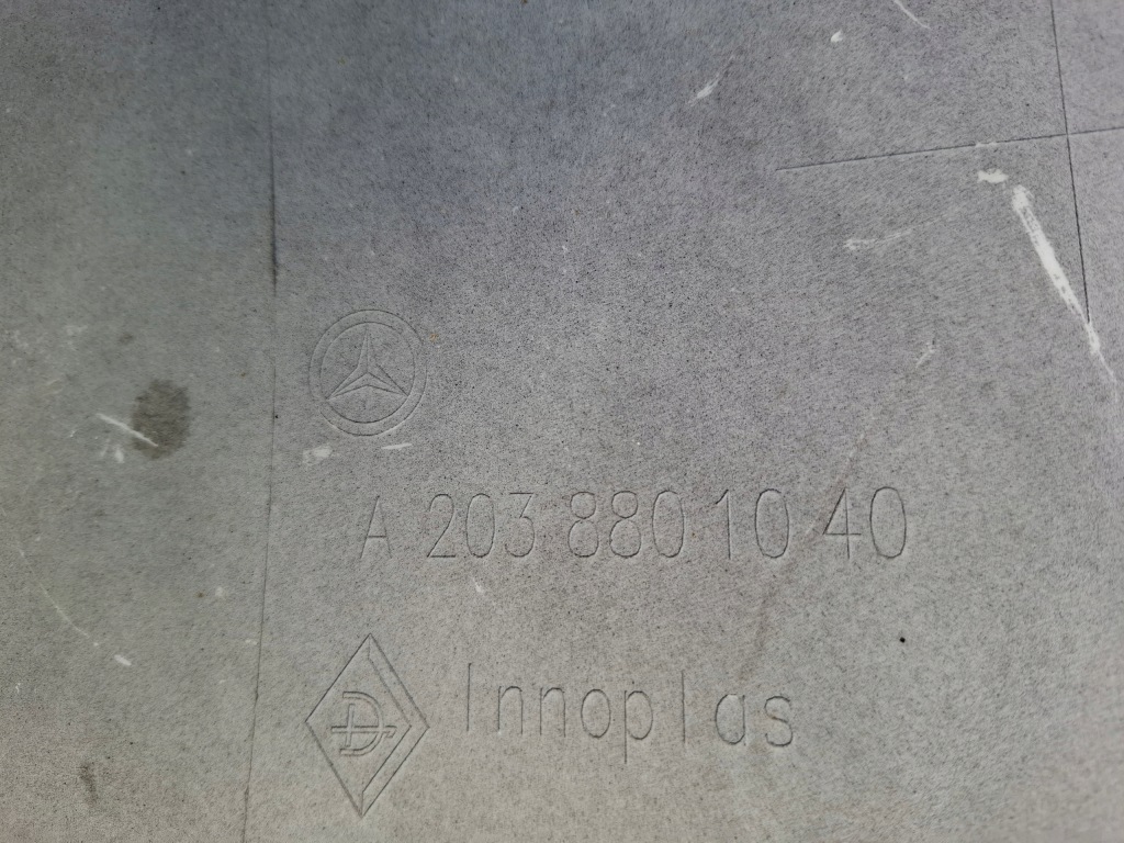 Бампер задний  задний хром a2038801040 mercedes clc 200 купе cl203 4xpdc с Разборки