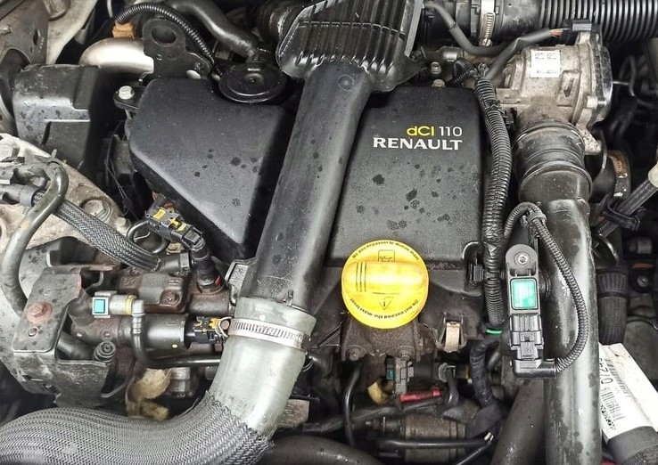 фото №1, Двигатель renault megane 1.5 dci k9k837 k9km837 2012r 80 tyś km