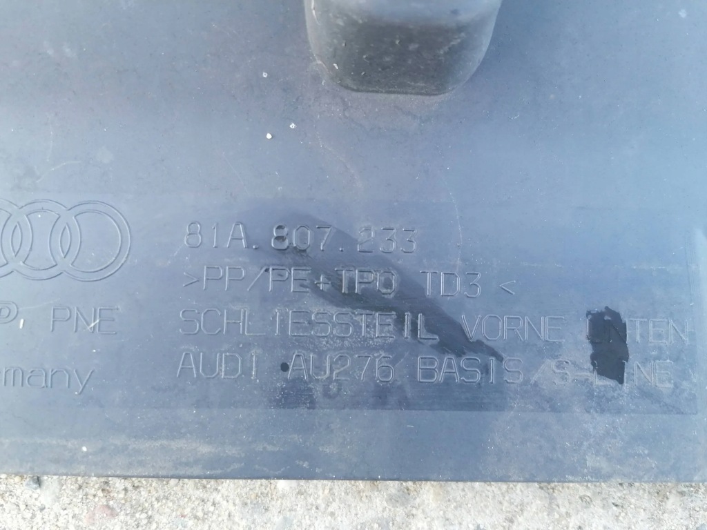 фото №9, Защита pod бампер перед audi q2 ii 81a807233