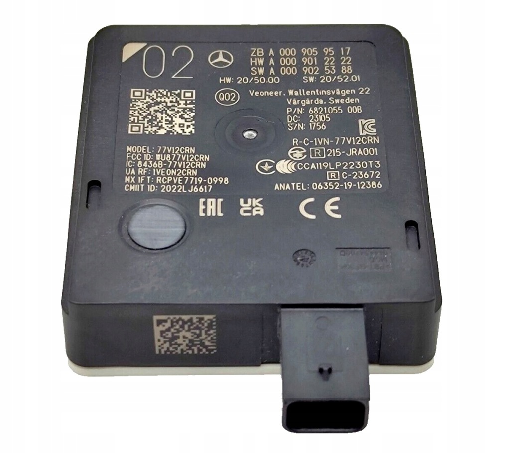 фото №1, Радар датчик mercedes c-klasa w206 s w223 amg sl r232 glc w254 eqe eqs новый