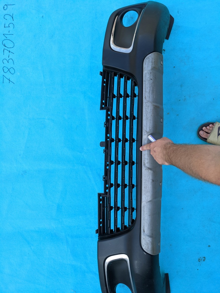 фото №10, Бампер перед накладка-спойлер спойлер peugeot 2008 i