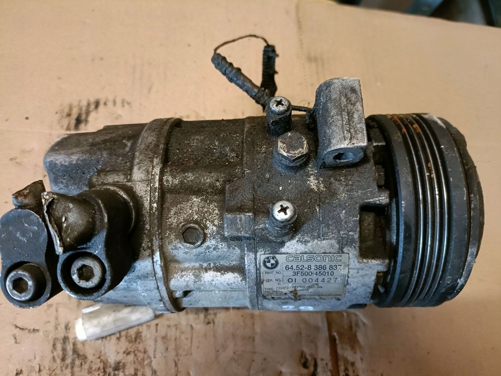 фото №6, Компрессор кондиционера bmw 64.52-8 386837