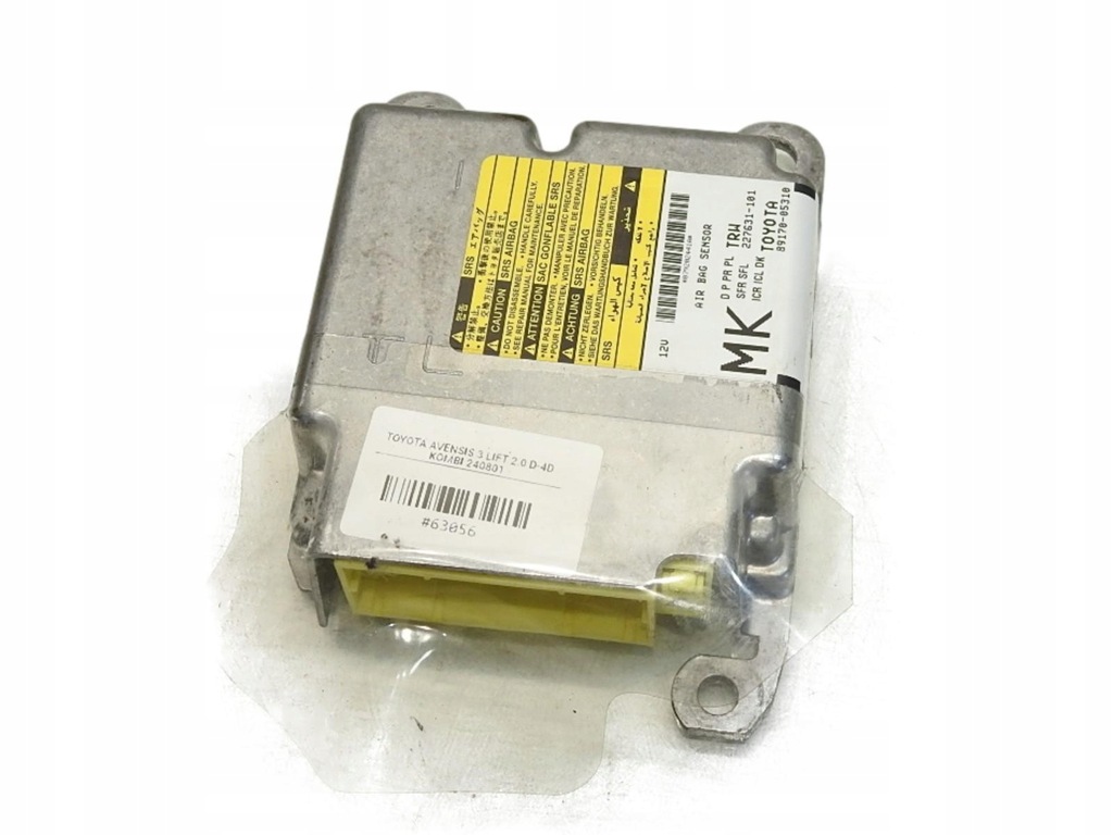 фото №1, Модуль блок керування подушка безпеки toyota avensis iii t27 89170-05310