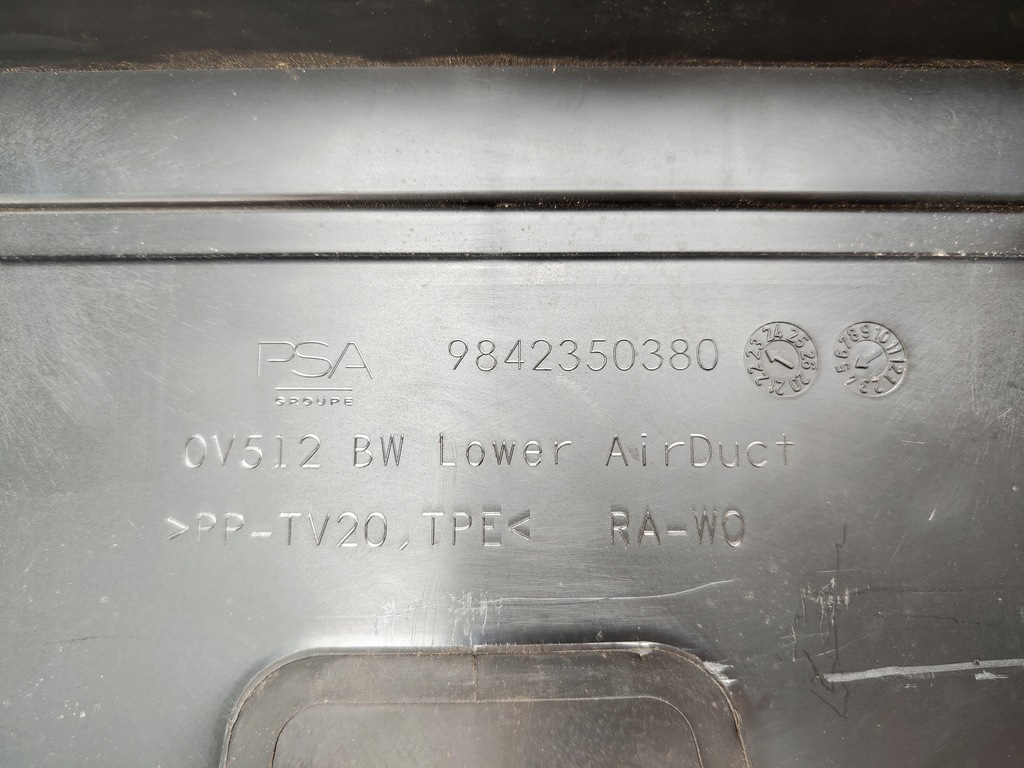 фото №9, Opel astra l vi воздуховод воздуха шторка жалюзи