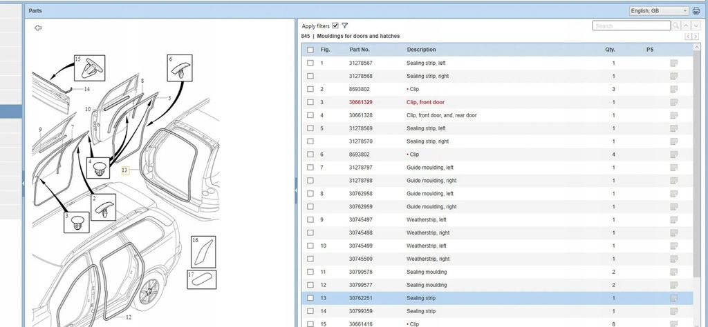 фото №5, Volvo xc90 2013 ущільнювачі