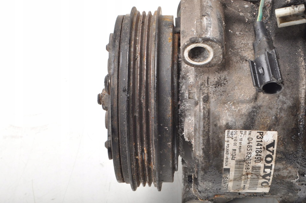 фото №6, Volvo s60 ii v60 xc60 i lift 2.4 d5 220km компресор кондиціонера 31418490