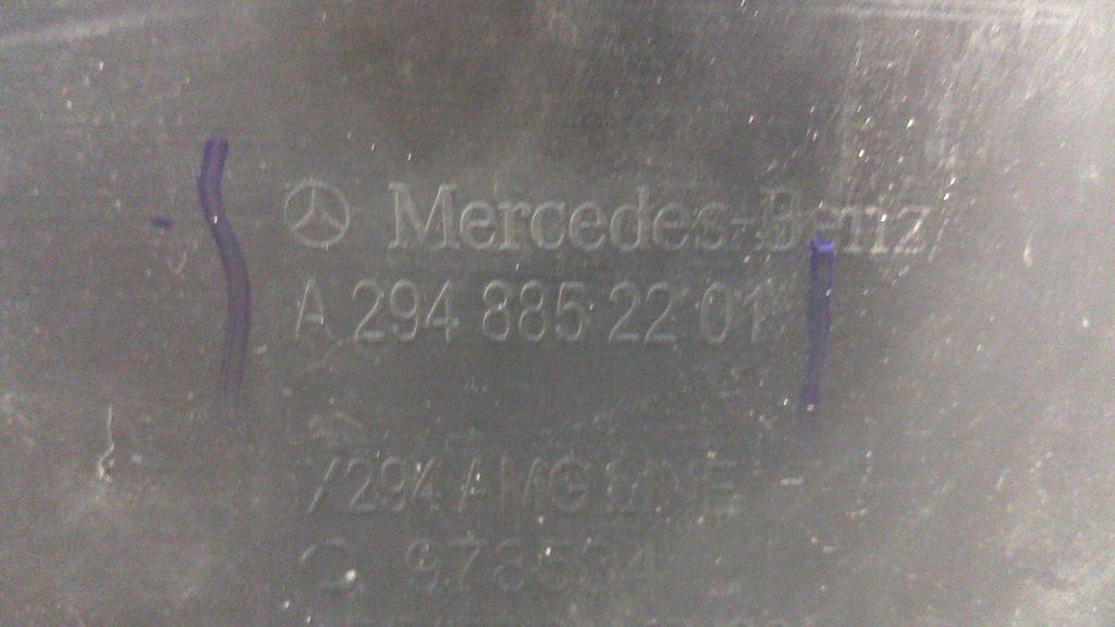 фото №9, Mercedes eqe x294 24r накладка бампера задняя pod pdc amg line a2948852201