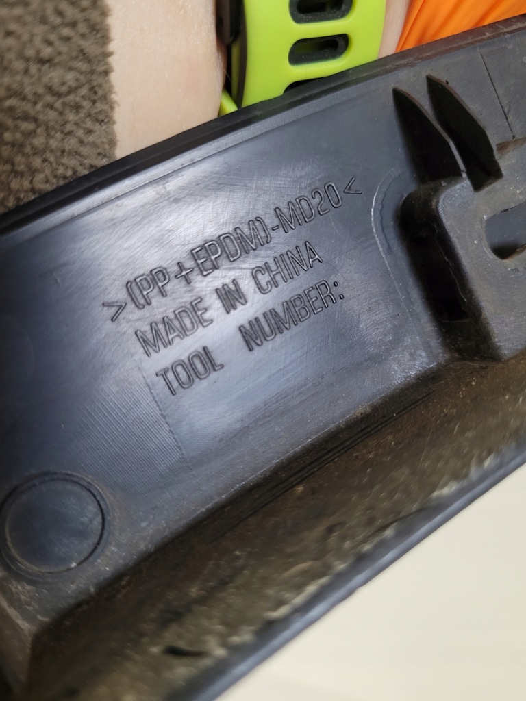 фото №14, Tesla y молдинг крила лівий перед ліва накладка na крила 1683863-00-a