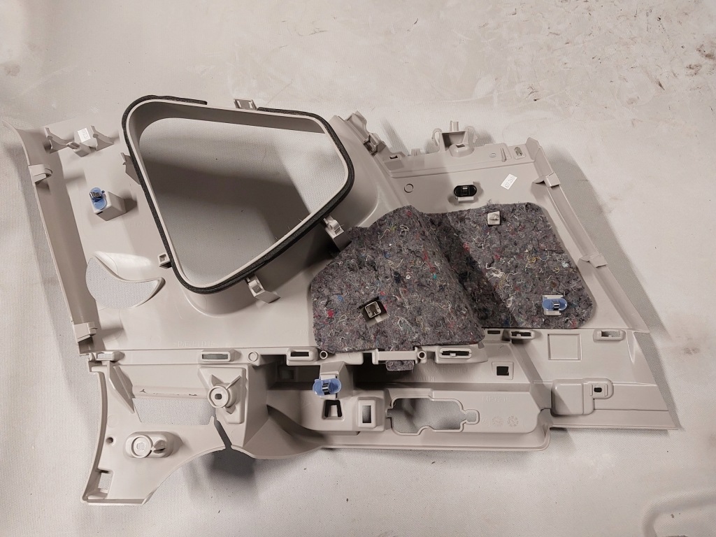 фото №4, Защита обивка блок двигателя c левый задняя багажника renault scenic iv 769351901