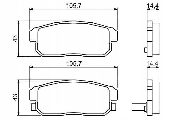 фото №2, Тормозные колодки тормозные mazda rx-8 nissan maxima / maxima #petrolhead pro+ kit3