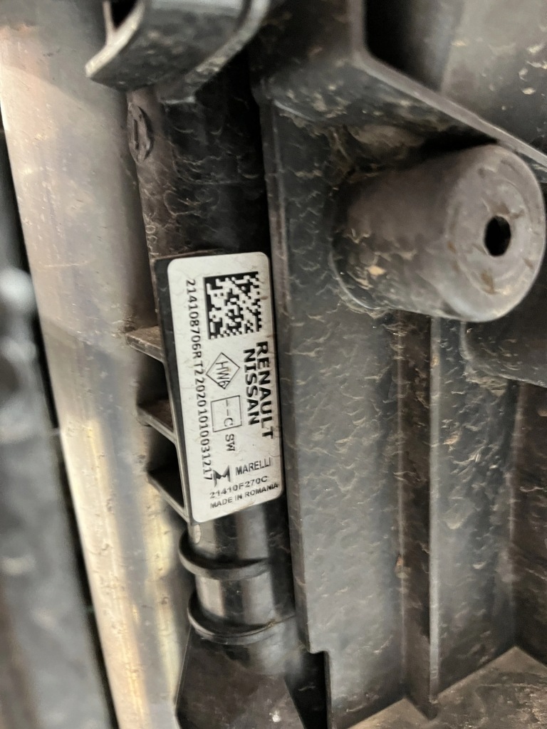 Ремінь перед радіатор вентилятор renault clio v 19- 1.6 sce e-tech Зі Шроту