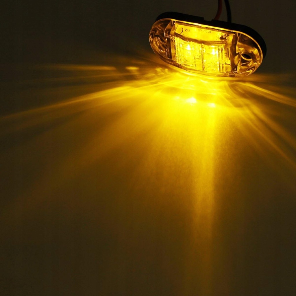 10szt фара габаритна габаритний ліхтар діодна led габаритний причіп вантажівка Київ