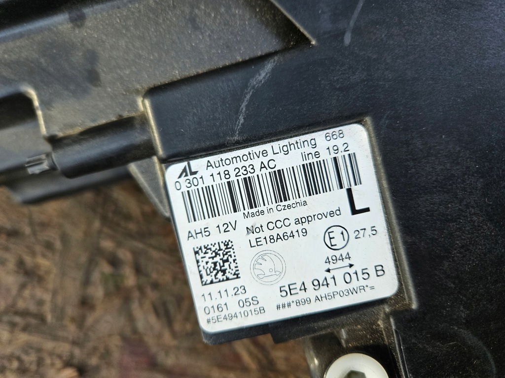 фото №8, Skoda octavia iv full led лампа левая перед