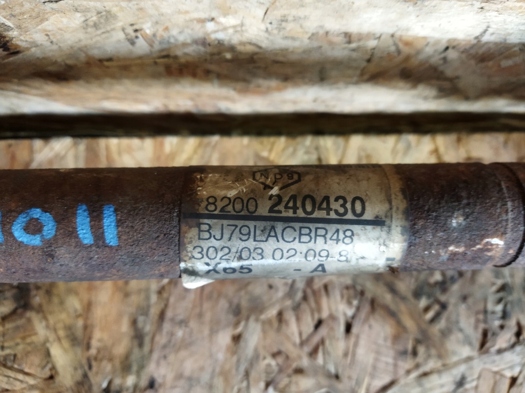 фото №5, Renault clio ii привідний вал передня права 8200240430