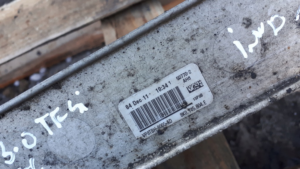 фото №11, A6 c7 4g радиатор wody 3.0 tfsi s4 b8 s5 q5 a7 4g