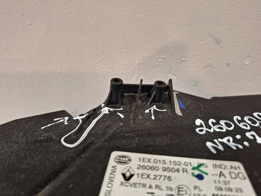 фото №10, Лампа перед ліва 260609504r full led renault austral