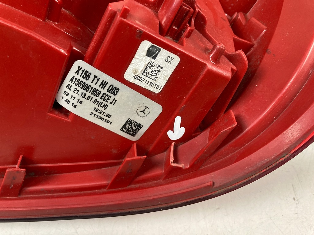 фото №9, Лампа левая задняя mercedes gla x156