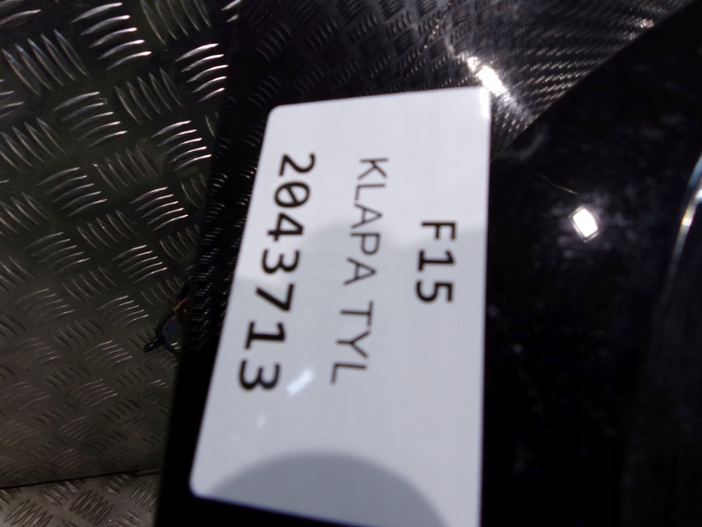 фото №6, Bmw f15 крышка багажника задняя alpinweiss