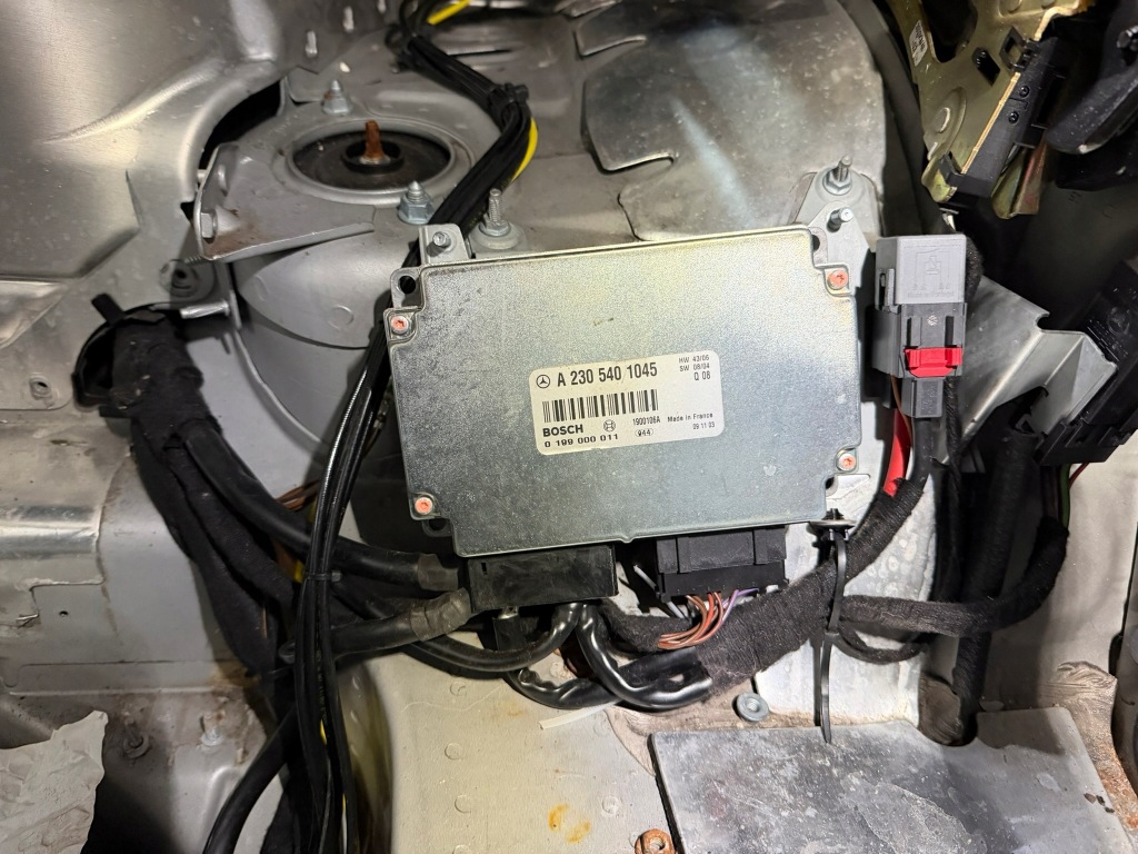 фото №1, Модуль bcm, модуль заряджання акумулятор mercedes sl r230, w230 a2305401045