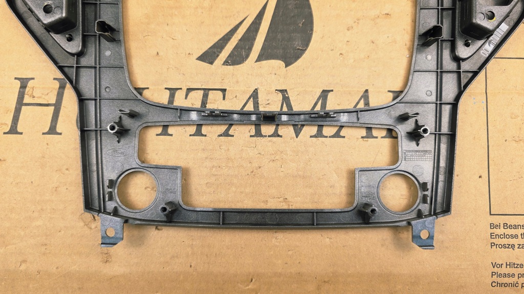 фото №14, Ford mondeo mk4 2007 - 2010 r. рамка радио консоли серебристая przedlift europa