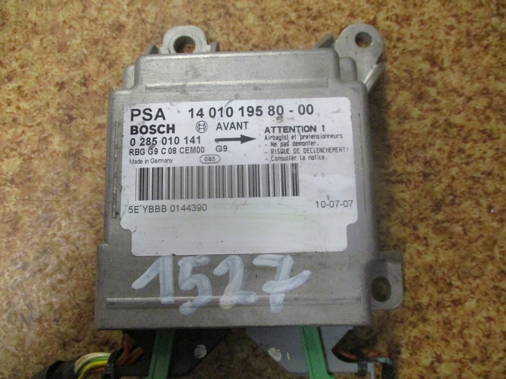 фото №7, Модуль датчик air bag scudo jumpy expert 1401019580