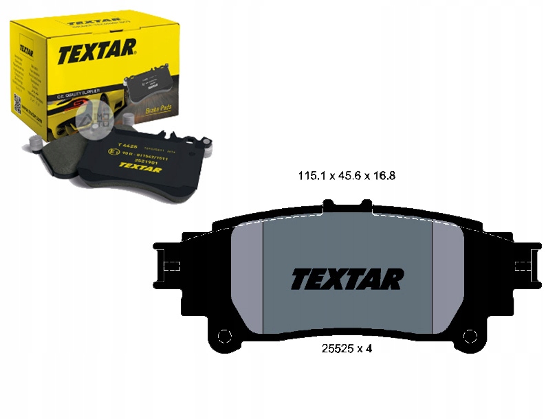 фото №1, Тормозные колодки тормозные lexus gs is iii rc 2.0-3.5h 01.12