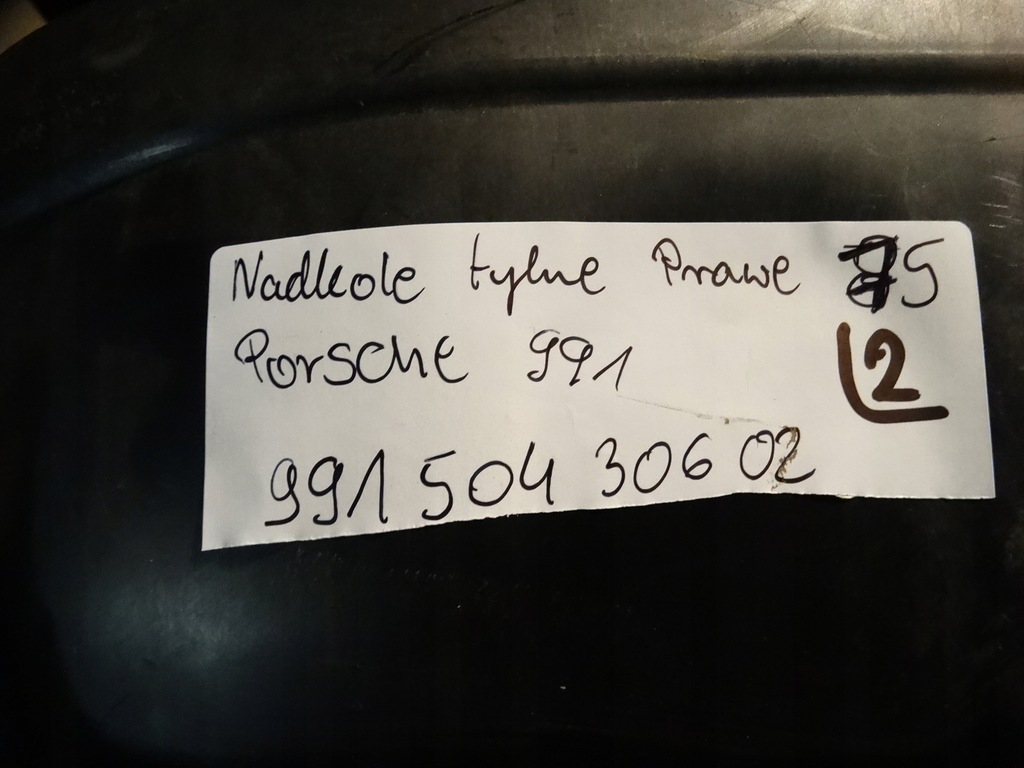 фото №5, Porsche оригинальный номер 99150430602 подкрылок