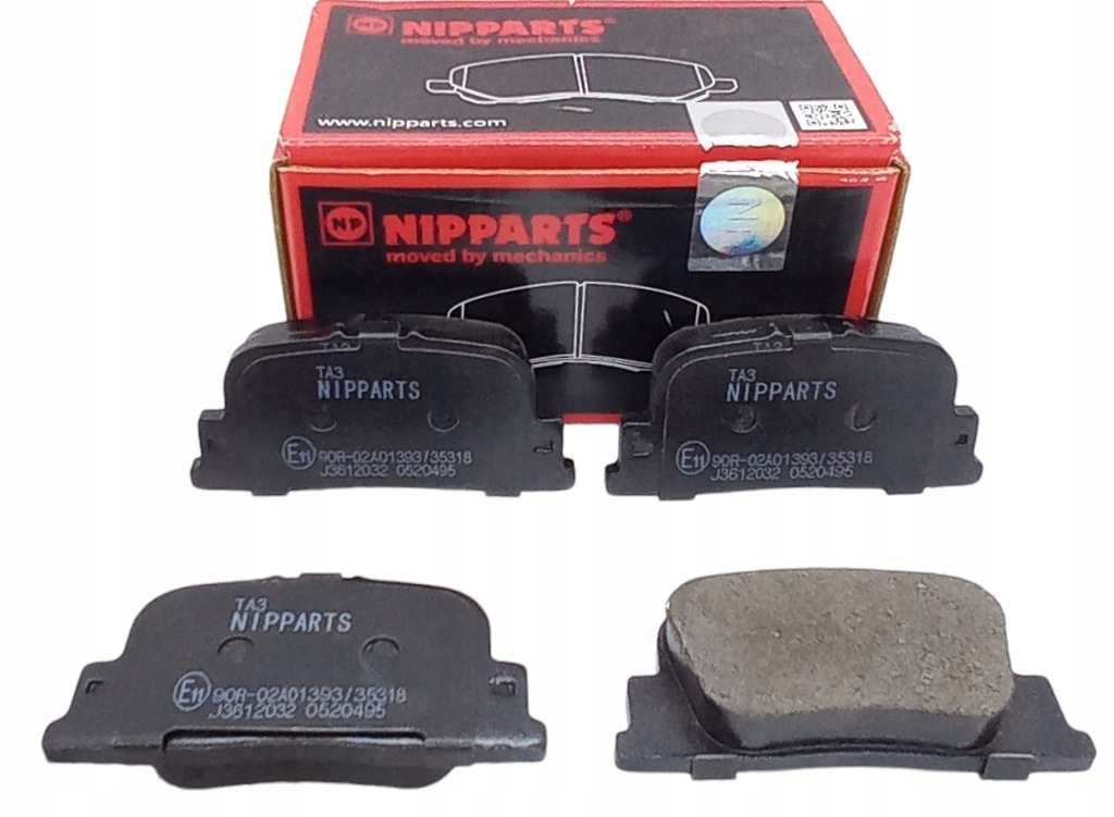 фото №1, Тормозные колодки тормозные osi задняя nipparts lexus es toyota camry toyota prius