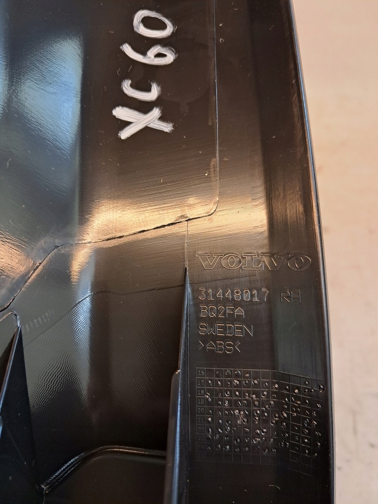 фото №6, Молдинг захист поріг права volvo xc60 ii 31448017