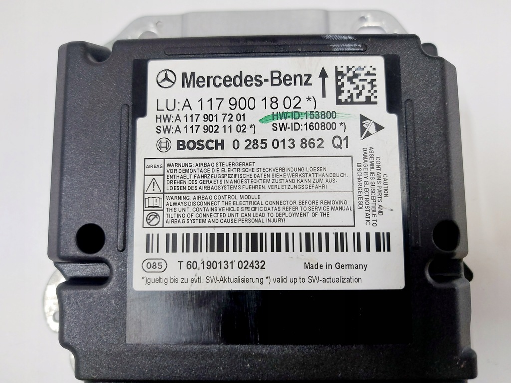 фото №8, Модуль mercedes-benz оригінальний номер a1179001802