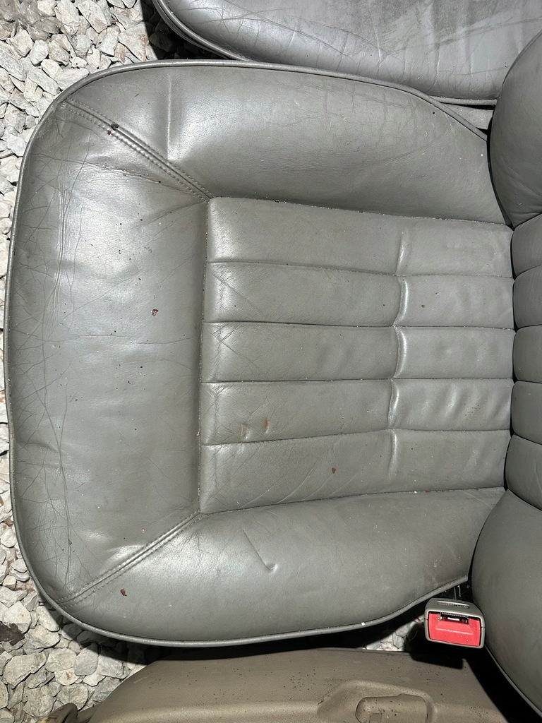 фото №6, Сиденья кожа серая a8 d2 lift audi подогрев