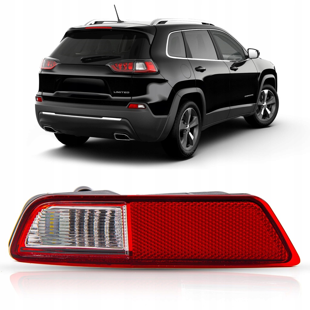 фото №1, Лампа протитуманна задня ліва led jeep cherokee v kl 2018-2023
