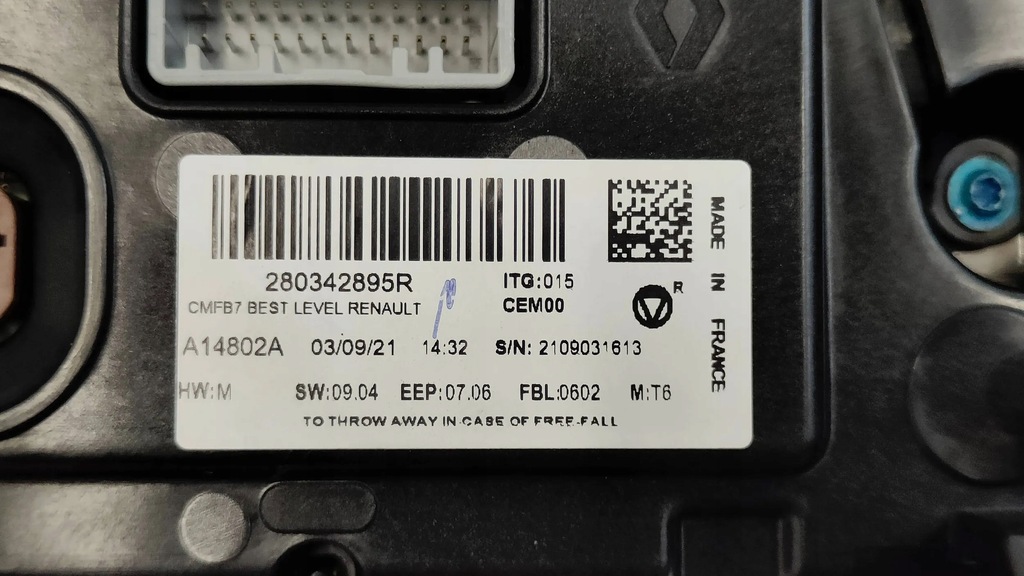 фото №12, Captur ii 19-23 радио навигация дисплей